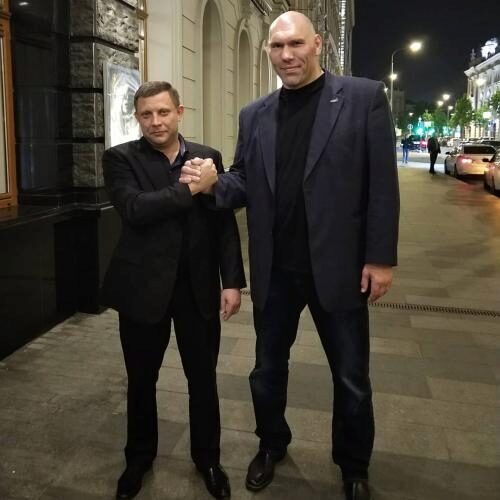 Депутат Николай Валуев встретился с главой ДНР Захарченко