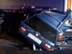 В Киеве пьяный водитель влетел под фуру: его 24-летняя жена погибла