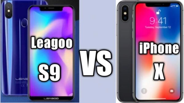 В Сети появилось видео сравнения Leagoo S9 и iPhone X
