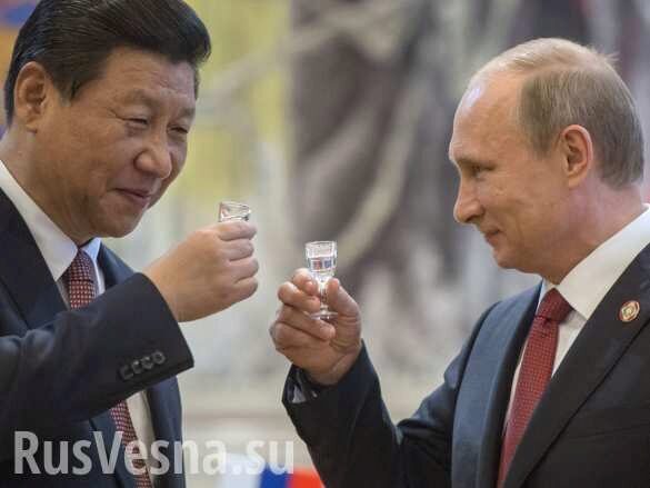 Путин рассказал, как пил водку с Си Цзиньпином