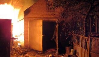 В ОРЛО из-за поджога сгорели 12 дачных домиков
