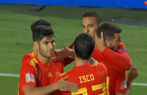 Испания с неприличным счётом разгромила вице-чемпиона мира в Лиге Наций