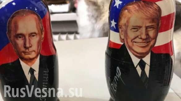 Time поместил на обложку матрёшку с Путиным и Трампом (ФОТО)