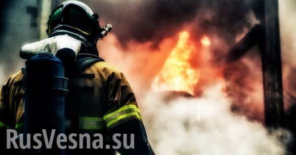 Донбасс: ВСУ открыли огонь по пожарным, прибывшим тушить дом 