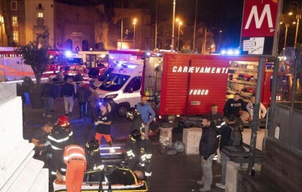 Пьяные фанаты ЦСКА могли стать причиной жуткой аварии в Риме - СМИ