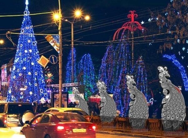 Ростов к Новому году украсят за 9,6 млн рублей
