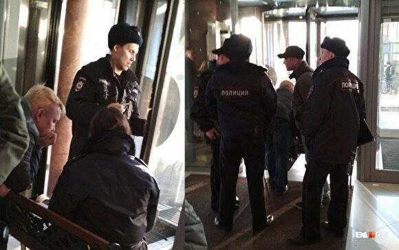 В Екатеринбурге около бизнес-центра «Высоцкий» произошло ограбление