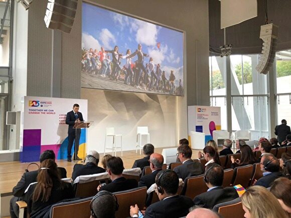 В Париже Куйвашев представил 100 дипломатам заявку Екатеринбурга на Экспо-2025