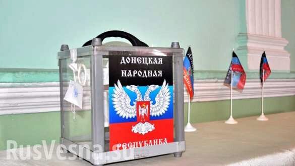 На некоторых избирательных участках ДНР стоят очереди (+ВИДЕО, ФОТО)