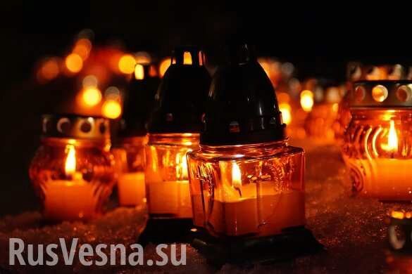 Поляки зажгли лампады у разрушенного памятника воинам Красной армии (ФОТО)