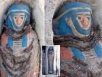 В Египте обнаружили восемь загадочных мумий в двойных саркофагах
