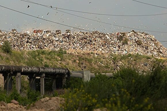 В Челябинской области чиновники спрятали незаконную свалку, засыпав ее землей