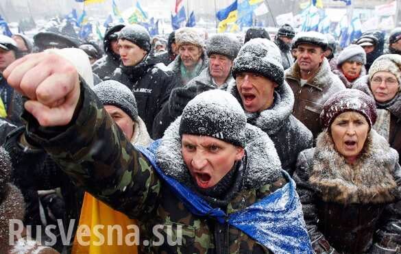 Цэ Европа: Украинцы взяли штурмом супермаркет (ВИДЕО)