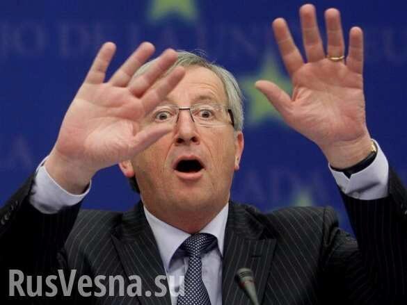 Глава Еврокомиссии Юнкер потрепал чиновницу ЕС за волосы (ВИДЕО)