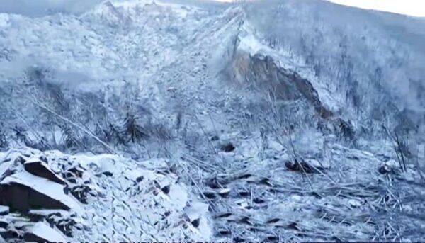 Громадный метеорит упал в Хабаровском крае и снёс половину горы