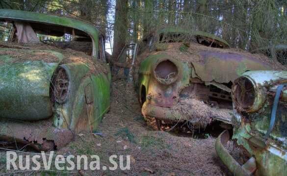 Кладбище «евроблях»: украинцы массово бросают машины в Словакии (ФОТО, ВИДЕО)