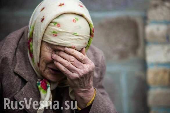 На Украине пенсионерке отрезали электричество за 7 гривен долга (ВИДЕО)