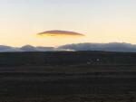Над Исландией наблюдали появление замаскированного под облако НЛО