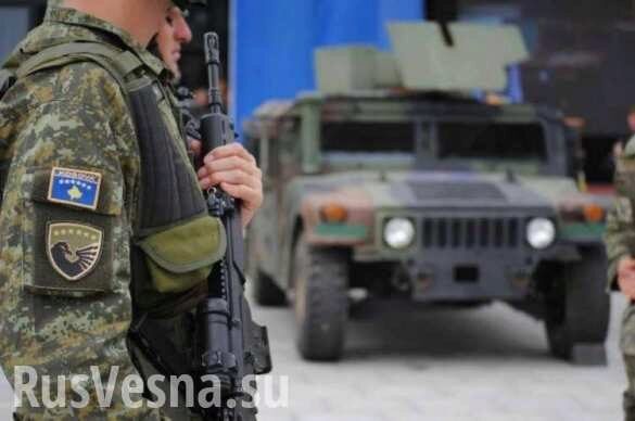 Поджечь Сербию: США начали поставки бронетехники косовским боевикам, создающим армию (ФОТО)