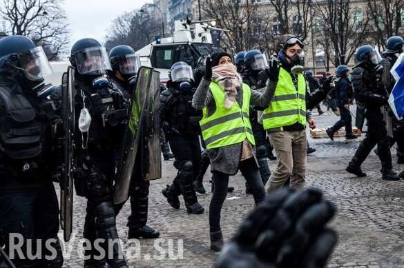 Полиция Франции грозит властям примерить «жёлтые жилеты»