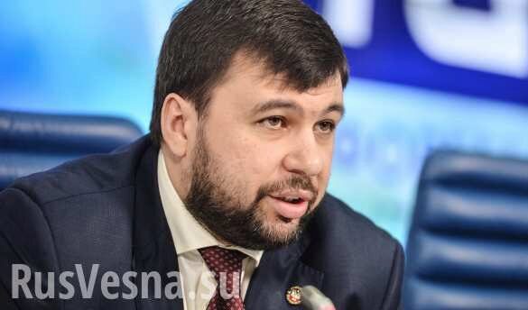 Пушилин рассказал, зачем Киев обостряет ситуацию на Донбассе (ВИДЕО)