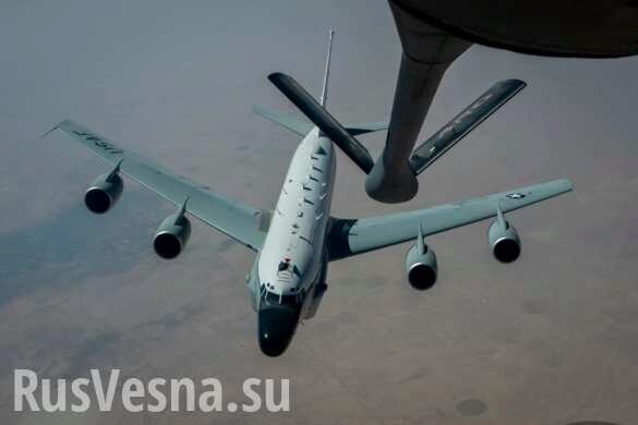 Российский истребитель перехватил самолет ВВС США