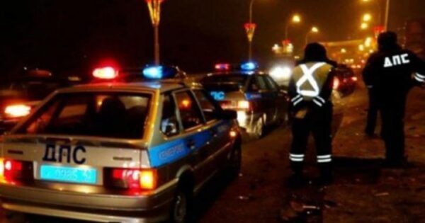 В Ростове полицейские устроили ночную гонку за пьяным водителем