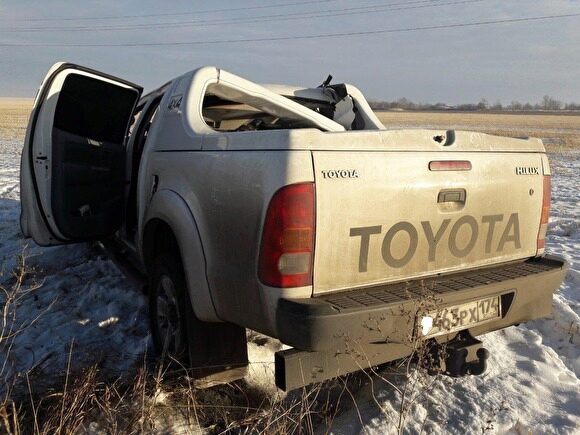 В Челябинской области пикап врезался в бензовоз. Есть пострадавшие