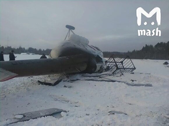Вертолет с вахтовиками жестко сел под Томском из-за сломанного шасси
