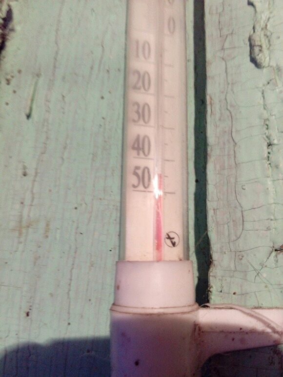 В Курганской области температура воздуха опустилась до минус 45 градусов