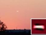 Жительница Техаса запечатлела крупный НЛО на фоне заката