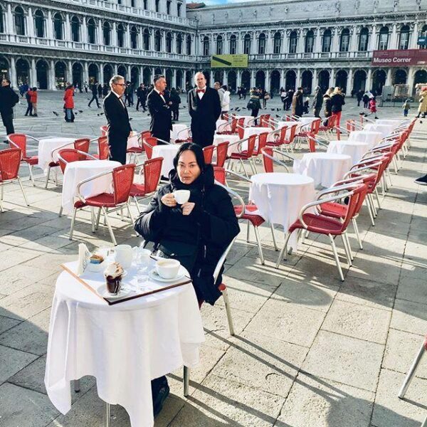 Лариса Гузеева с дочерью провела праздники в Венеции
