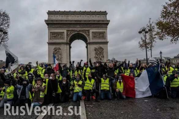 МВД Франции обещает жёстко ответить на «ультранасилие» протестующих