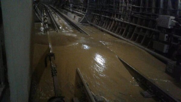 В затопленных участках столичного метро возобновлено движение поездов