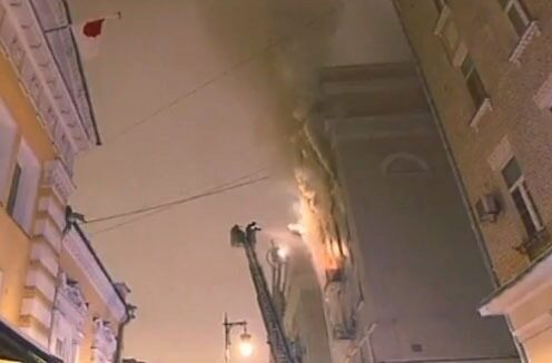Число жертв пожара на Никитской улице возросло до восьми человек