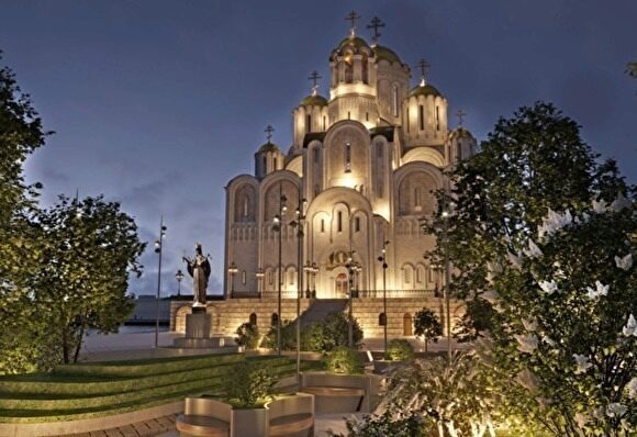Глава Екатеринбурга разрешил строить храм святой Екатерины у Театра драмы