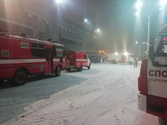 Сегодня рано утром в Екатеринбурге в ТРЦ «Карнавал» произошел пожар