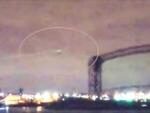 В Кливленде запечатлели НЛО в прямом эфире