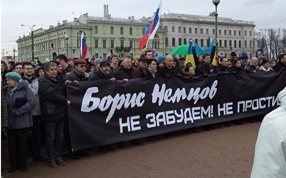 Власти Санкт-Петербурга согласовали марш памяти Бориса Немцова
