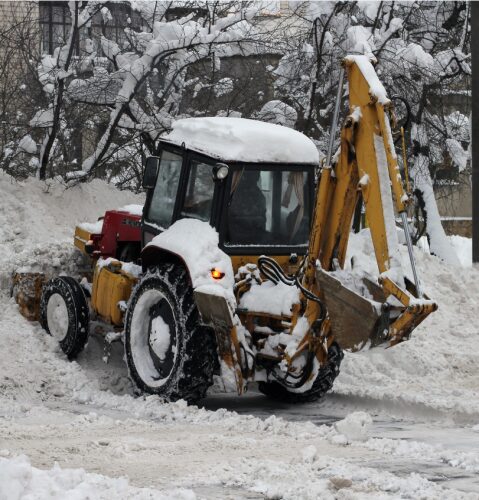 За сутки с улиц Москвы вывезли более 450 тыс. кубометров снега