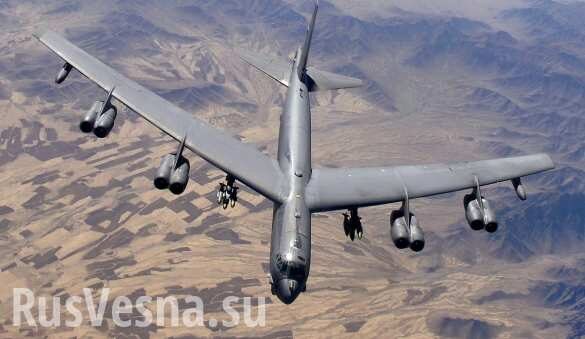 Истребители Су-27 выдавили стратегический бомбардировщик ВВС США из воздушного пространства над Балтикой (ВИДЕО)