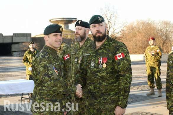 Канадские военные остаются на Украине (ФОТО)