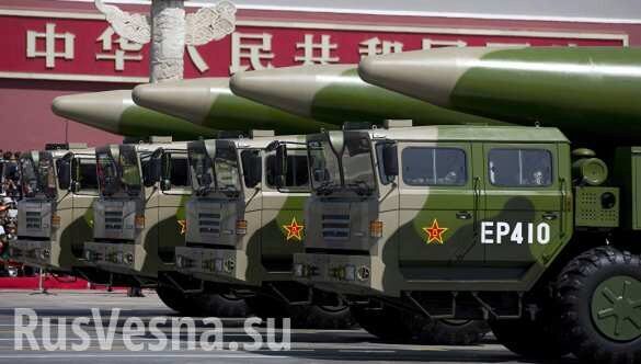 Китайские ракеты угрожают России, — министр обороны Германии