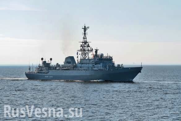 Корабли Черноморского флота взяли на сопровождение фрегаты НАТО в Чёрном море
