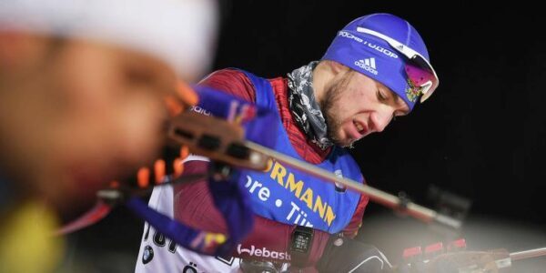 Мужской спринт по биатлону на ЧМ 2019 - Александр Логинов выиграл серебряную медаль