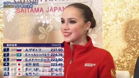 СРОЧНО: Алина Загитова завоевала золото на ЧМ-2019 в Японии (+ФОТО, ВИДЕО)