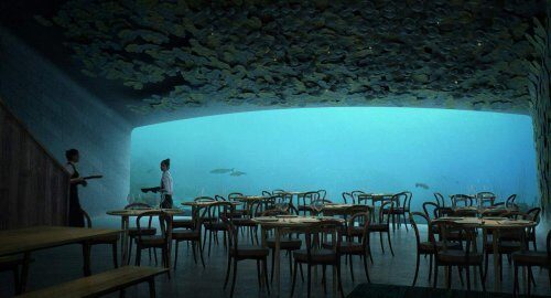В Норвегии открывают первый подводный ресторан