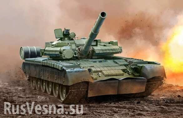 Опубликованы кадры с танком Т-80, стреляющим дровами (ВИДЕО)
