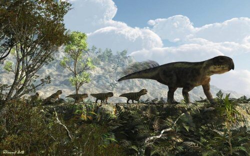 Палеонтологи нашли прекрасно сохранившуюся кожу динозавров