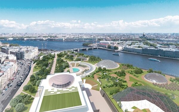 Путин поддержал идею возведения парка на месте судебного квартала в Петербурге